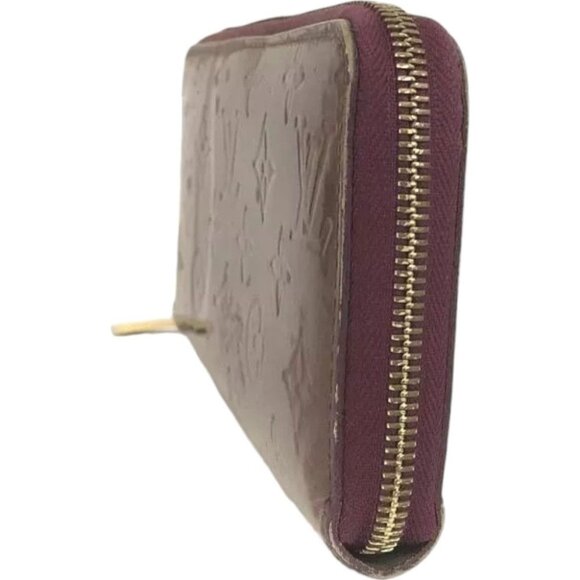 394152AD Louis Vuitton Wallet Long Patent Zippy Violette Monogram Vernis - Picture 3 of 9